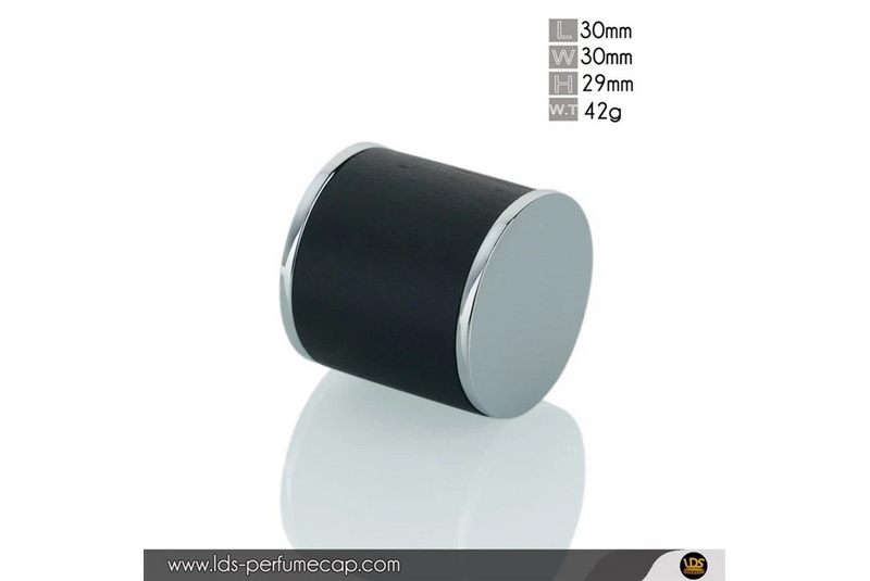 Luxury Metal Wooden Perfume Lid