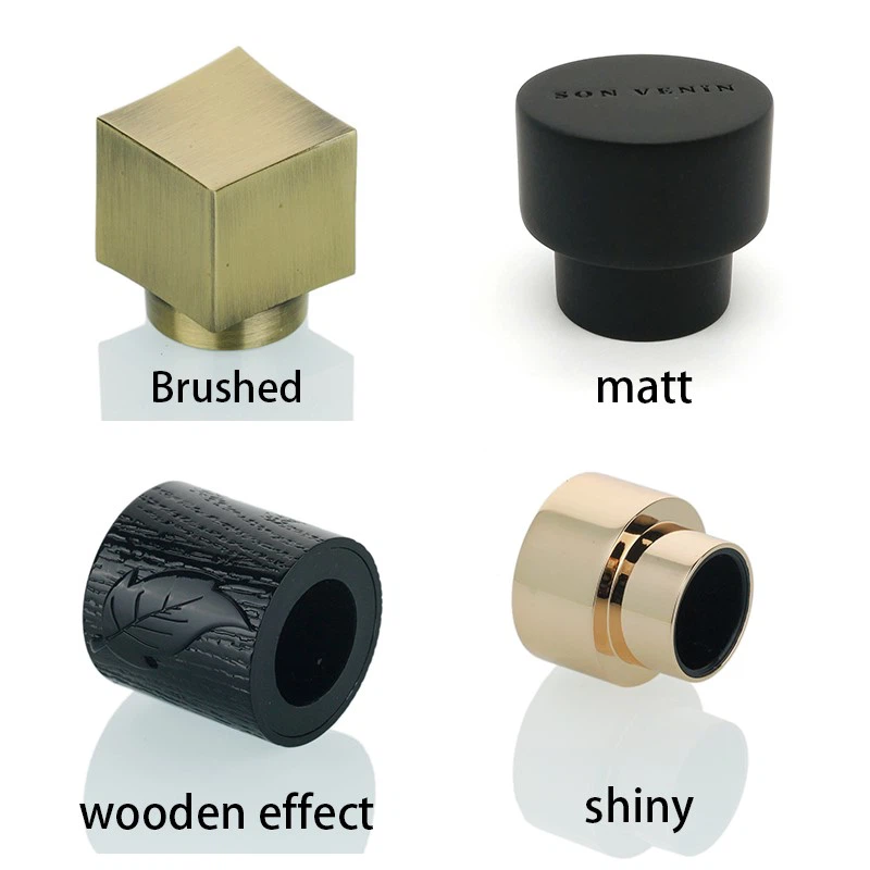 Surface process for zinc alloy zamac cap